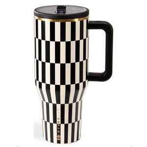 HydroJug Traveler Tumbler 40 oz Black Tie